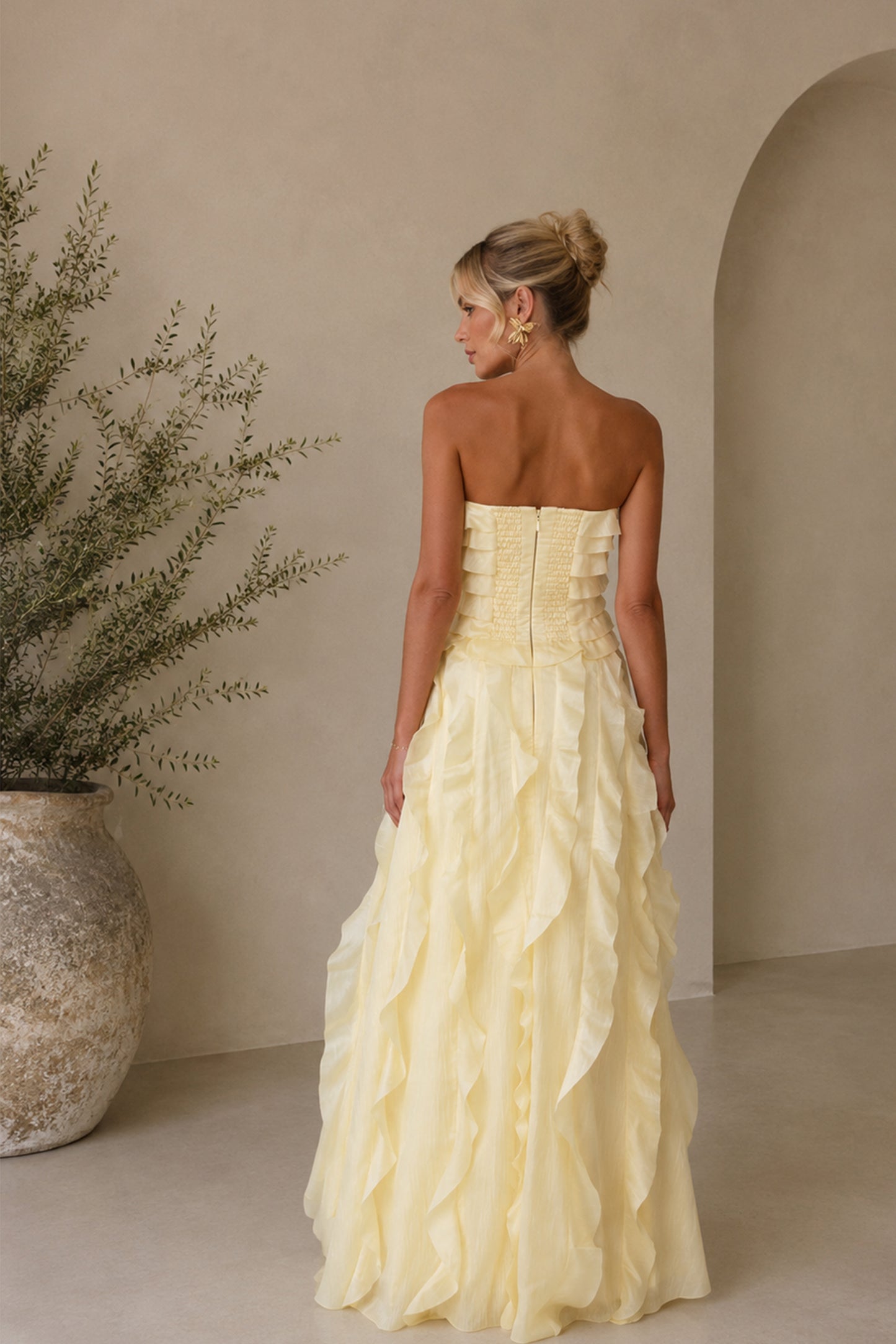 AJE - Allairie Gown in Butter