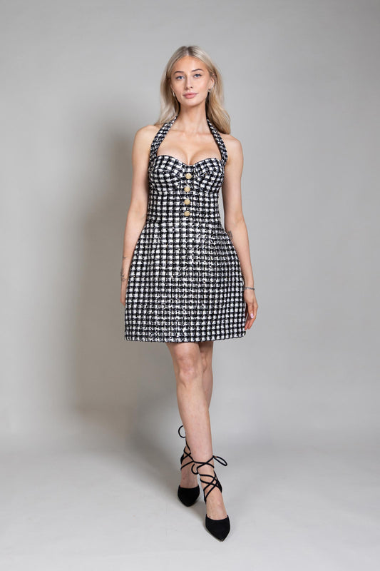 Nadine Merabi – Esme Check Dress