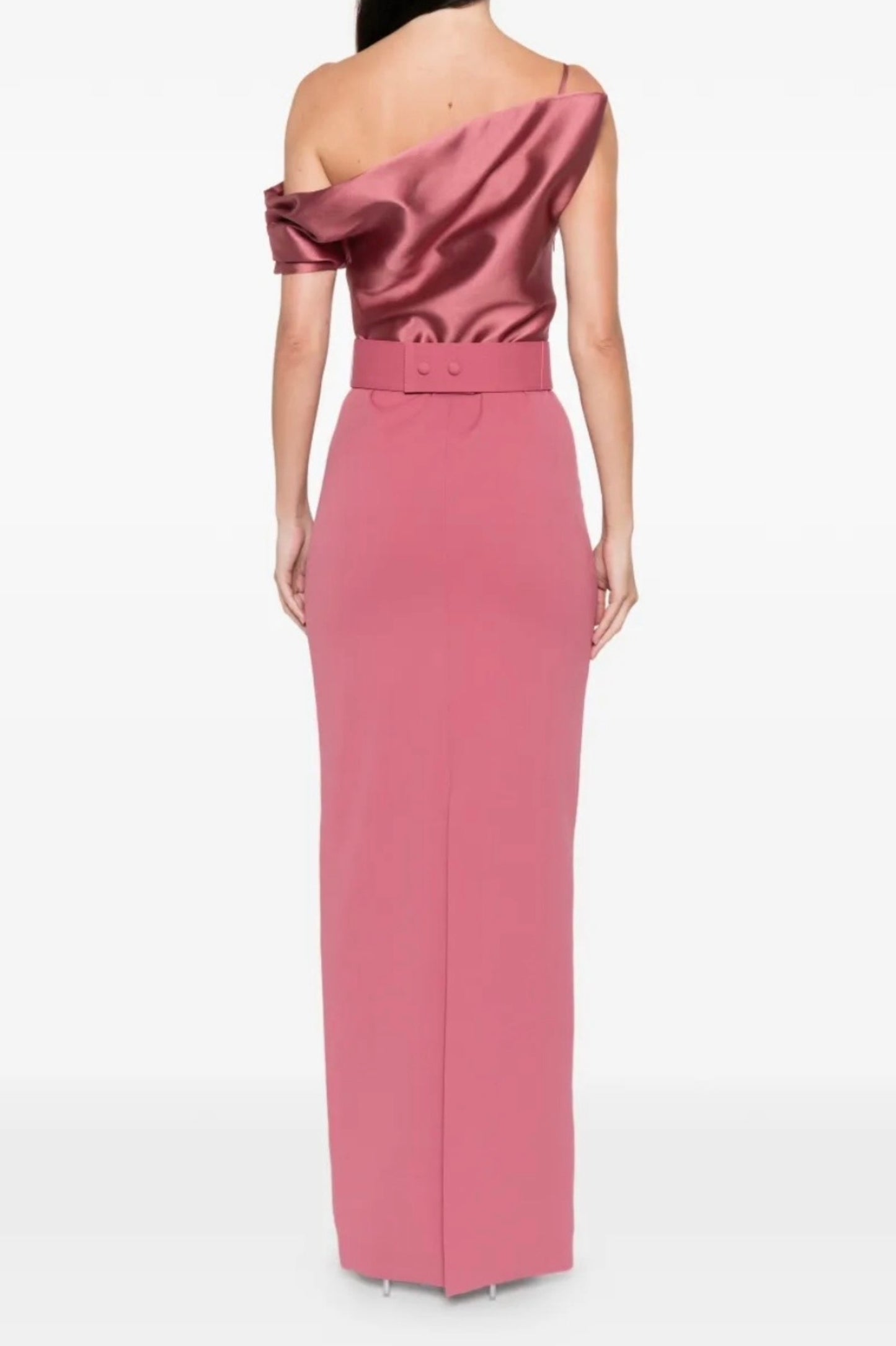 Solace London - Magda One-Shoulder Maxi Dress