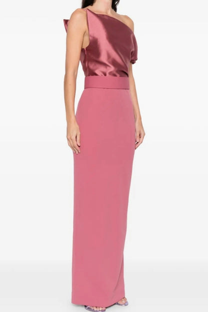 Solace London - Magda One-Shoulder Maxi Dress