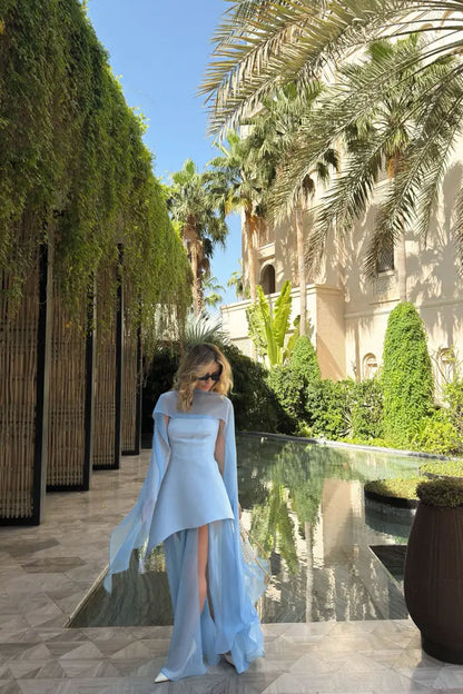 Matters Store Monaco Gown x Sky Blue