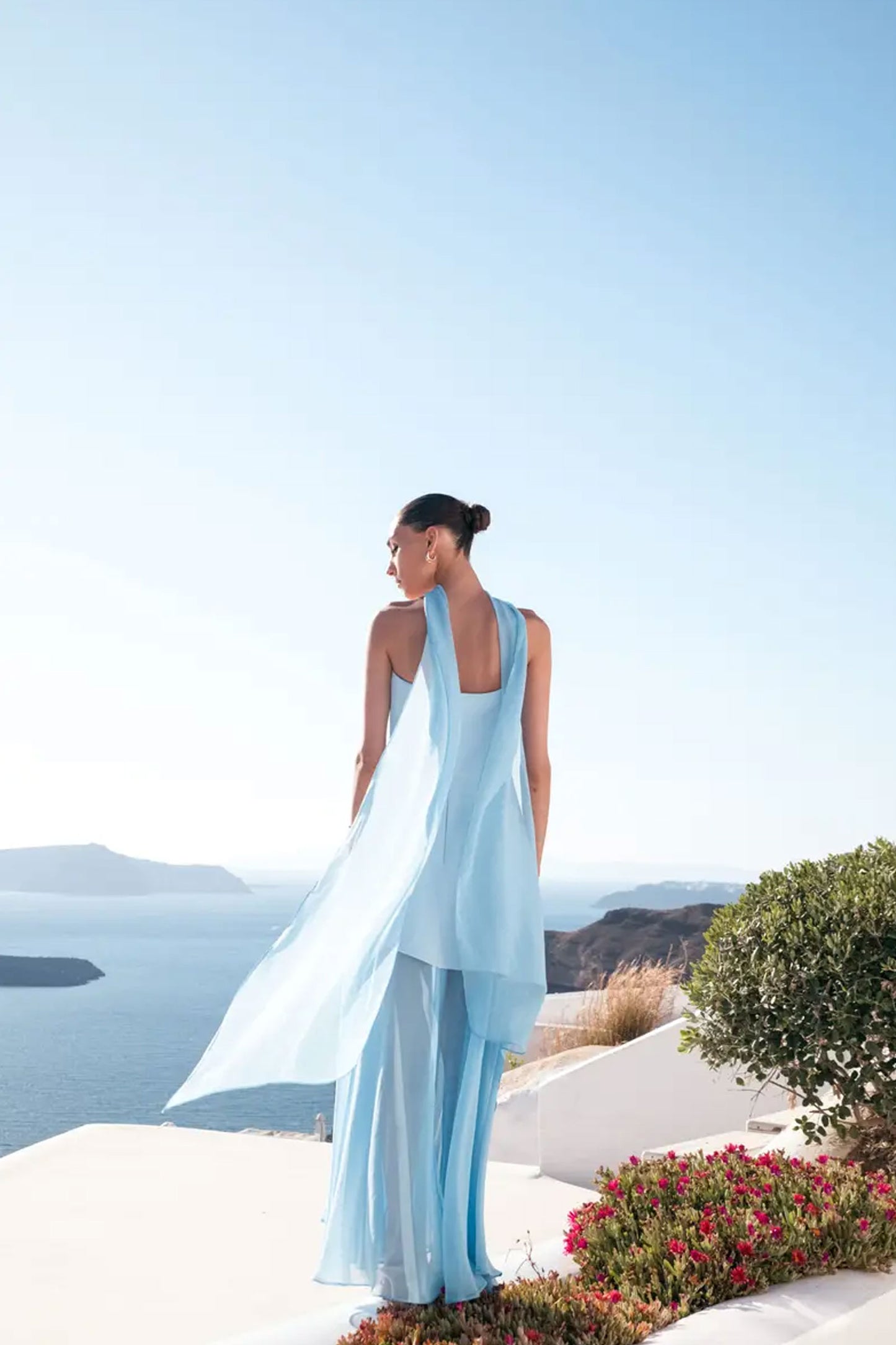 Matters Store Monaco Gown x Sky Blue
