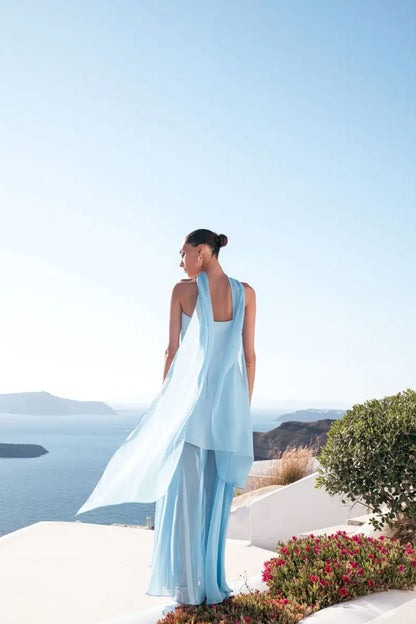 Matters Store Monaco Gown x Sky Blue